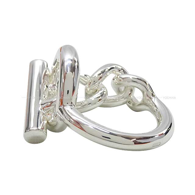 HERMES ring Croisette Silver Silver925 (SV925 Ag925) #48[EXCELLENT][Authentic]