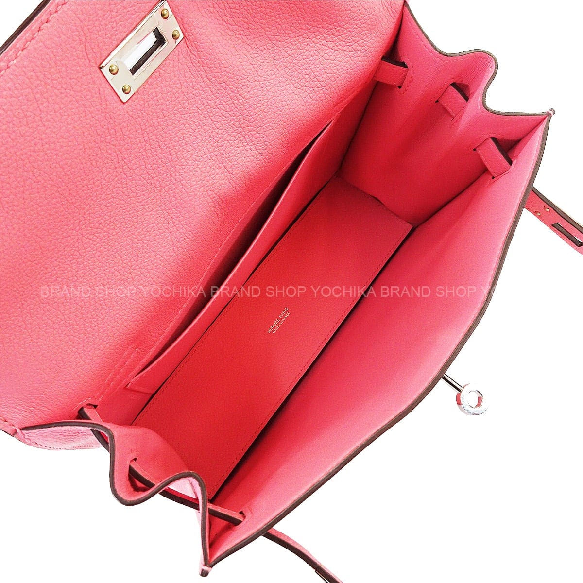 [Pre-loved] HERMES Shoulder bag Kelly Danse Rose D'ete Evercolor Silver HW Stamp Y[LIKE NEW][Authentic]