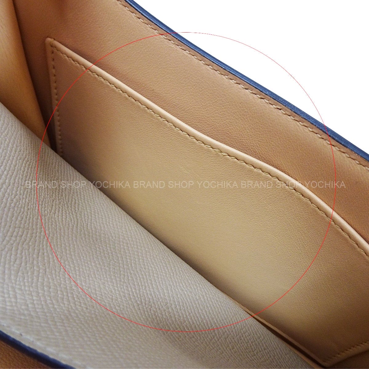 [Pre-loved] HERMES Shoulder bag Constance 3 18 Verso Trench/Naturel-Sable Veau Epsom Gold HW Stamp A[LIKE NEW][Authentic]