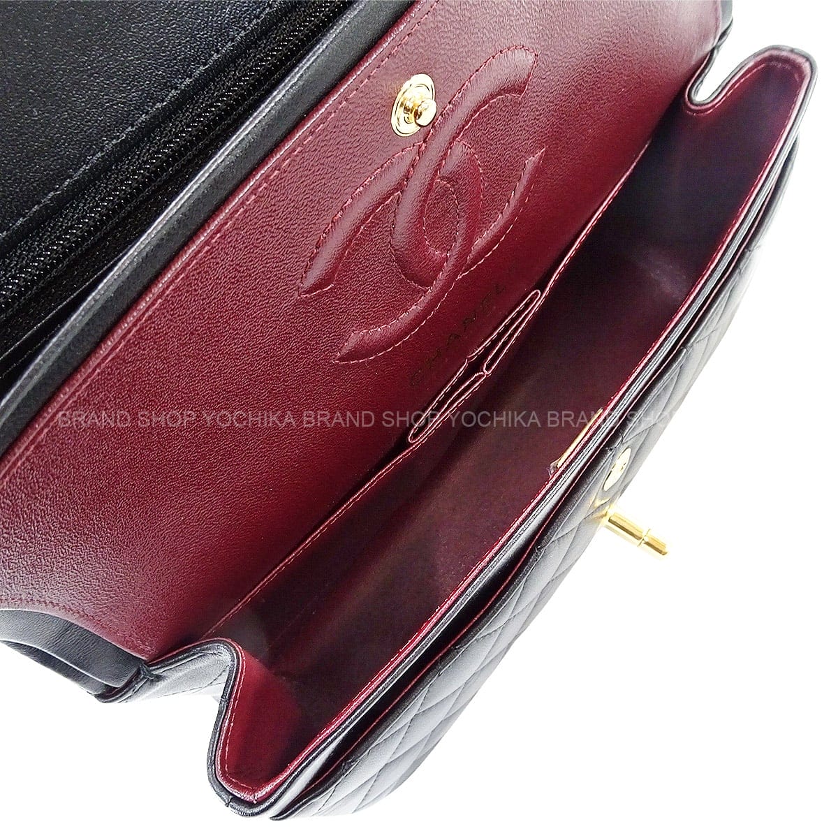 [Pre-loved] CHANEL Shoulder bag Chain Matelasse 23 W flap Noir (Black) Lambskin Gold HW AO1113[LIKE NEW][Authentic]