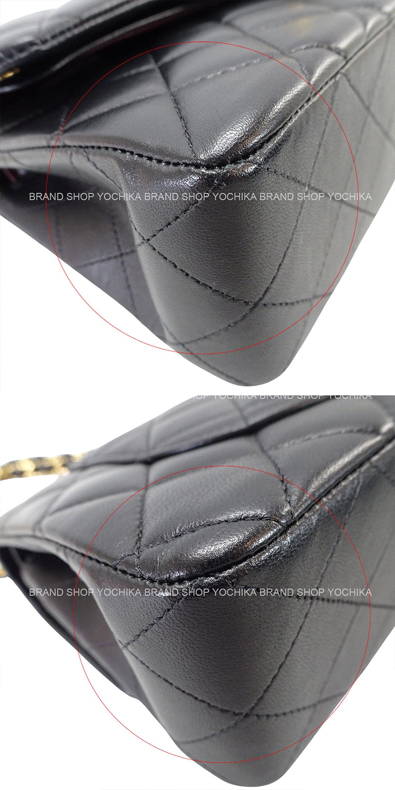 [Pre-loved] CHANEL Shoulder bag Chain Matelasse 23 W flap Noir (Black) Lambskin Gold HW AO1113[LIKE NEW][Authentic]