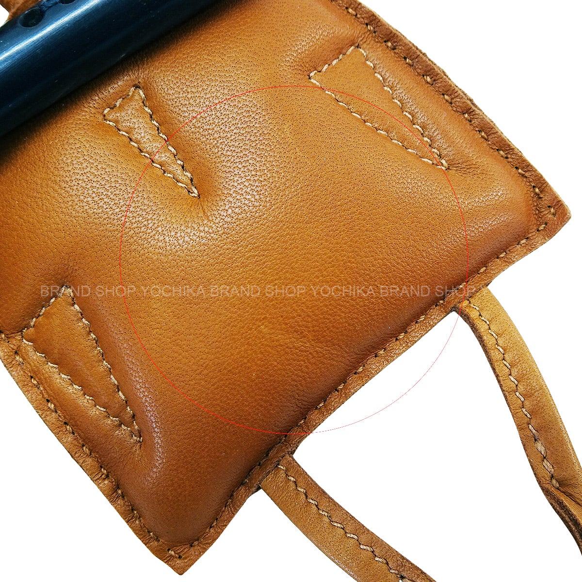 [Pre-loved] HERMES bag charm Petit H owl Gold Agneau Milo/Buffalo Horn[LIKE NEW][Authentic]
