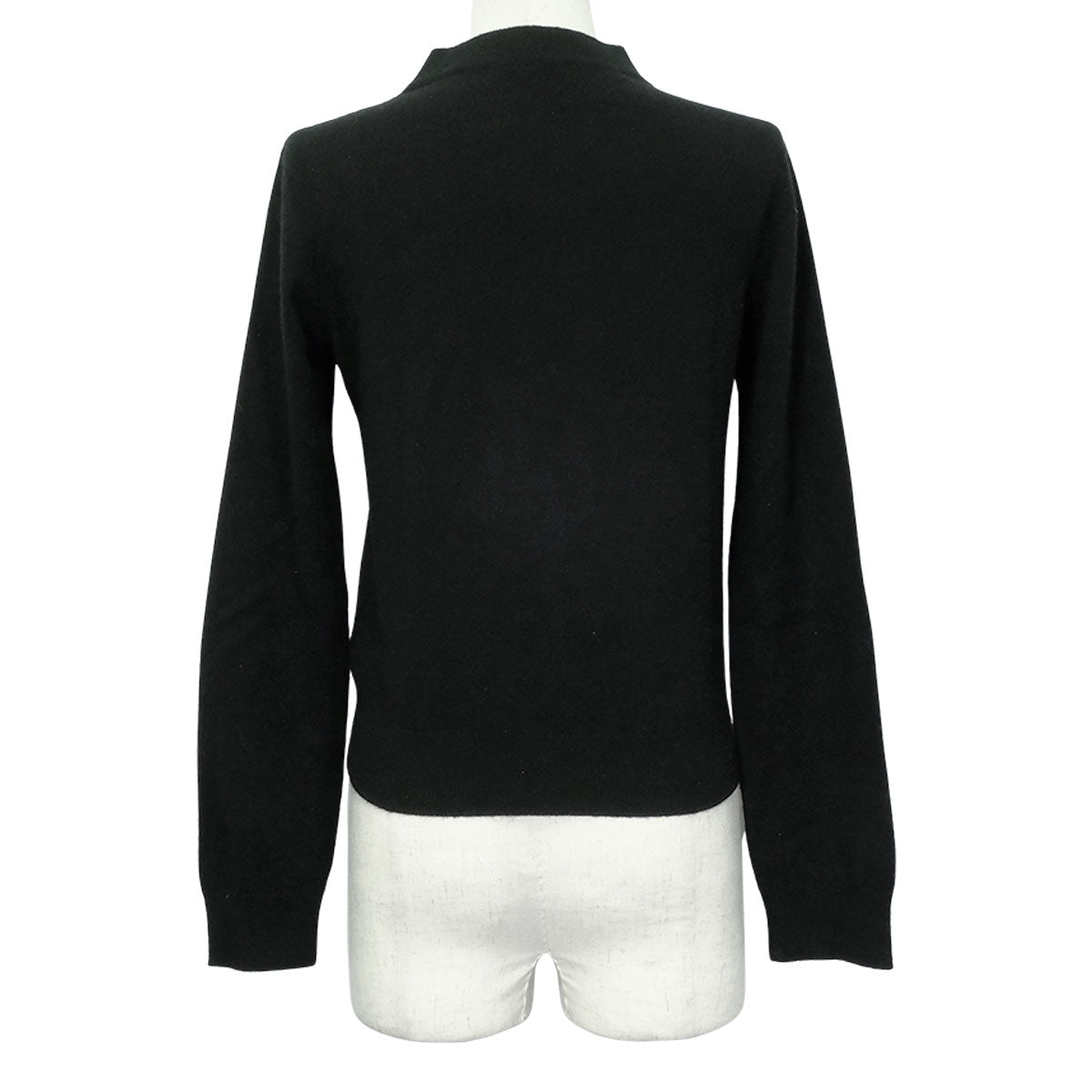 [Pre-loved] 2022AW HERMES Sweater Ledies Long sleeve H-Lift Knit Noir (Black) Cashmere ＃40[LIKE NEW][Authentic]