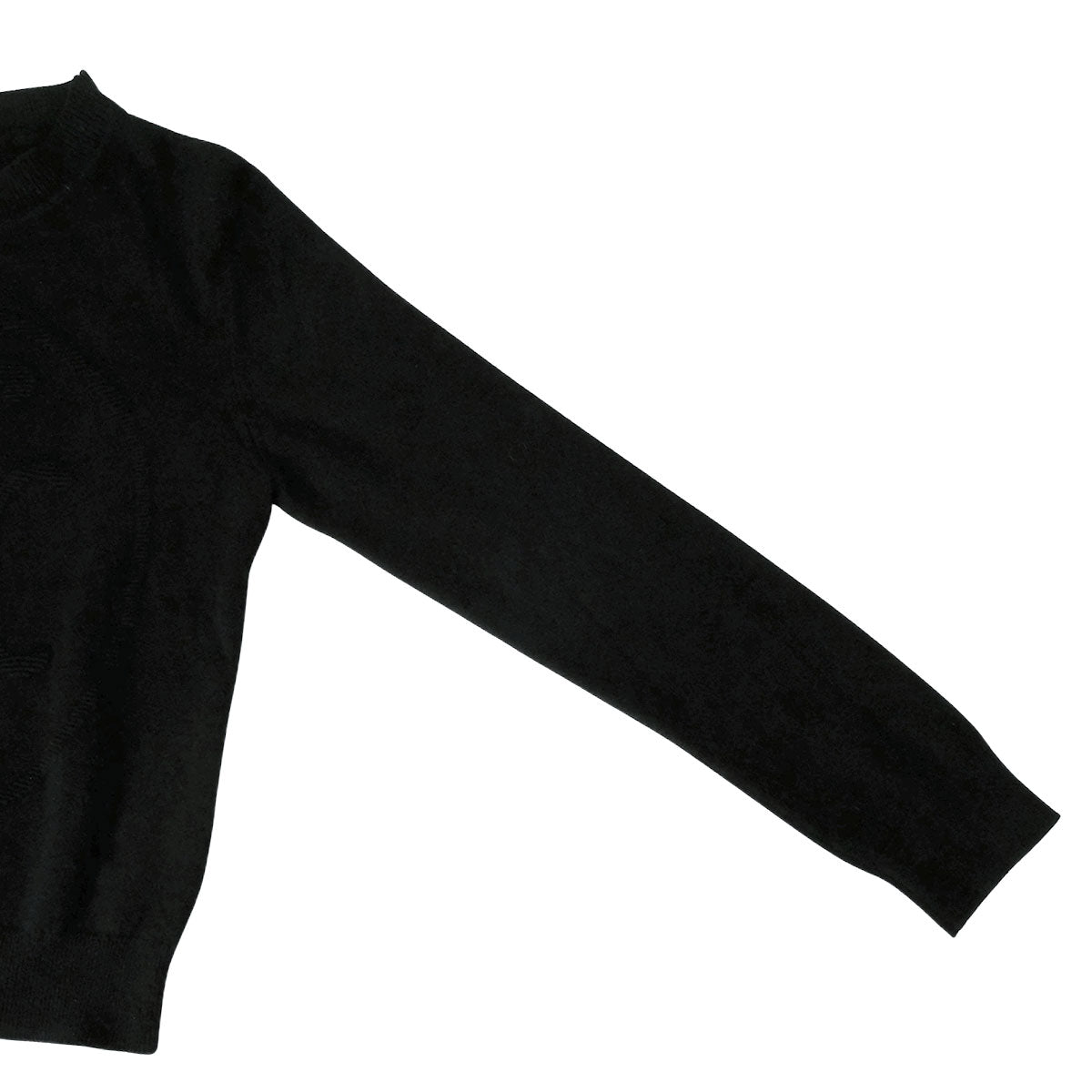 [Pre-loved] 2022AW HERMES Sweater Ledies Long sleeve H-Lift Knit Noir (Black) Cashmere ＃40[LIKE NEW][Authentic]