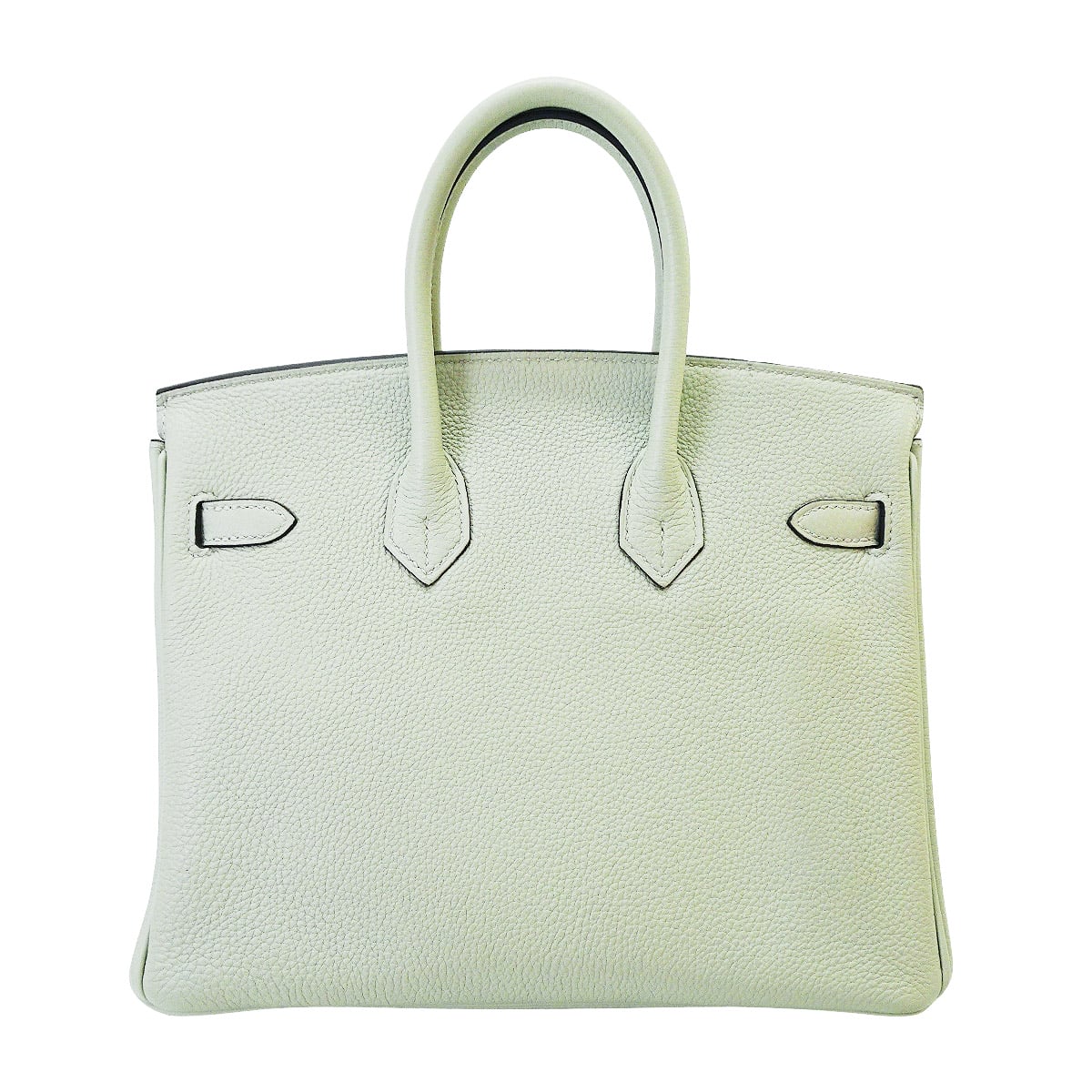 [Pre-loved] HERMES Handbag Birkin25 Gris Neve Veau Togo Silver HW Stamp B[USED SA][Authentic]