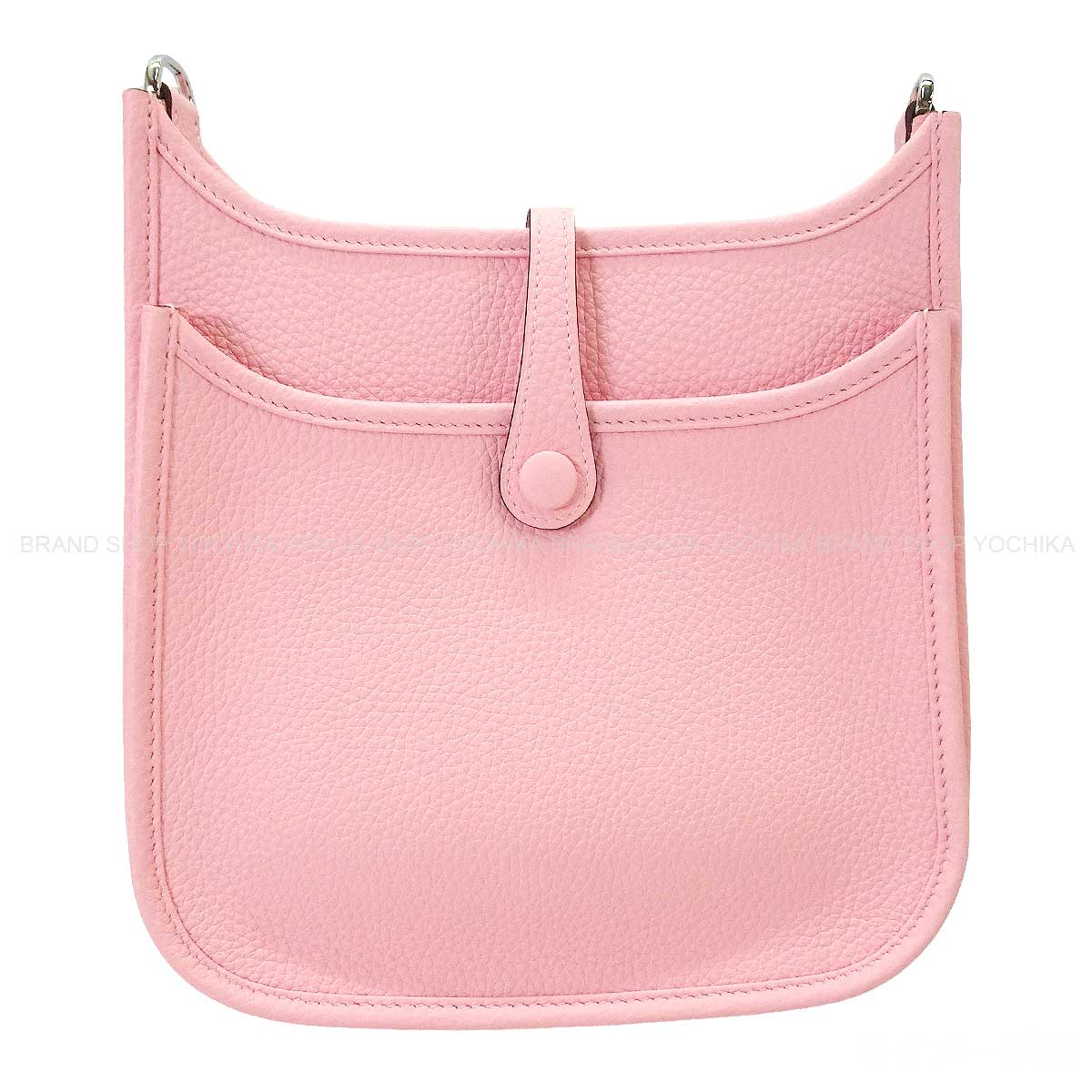 HERMES Shoulder bag Evelyne 23 Rose Sakura Taurillon Clemence Silver HW Stamp K[BRAND NEW][Authentic]