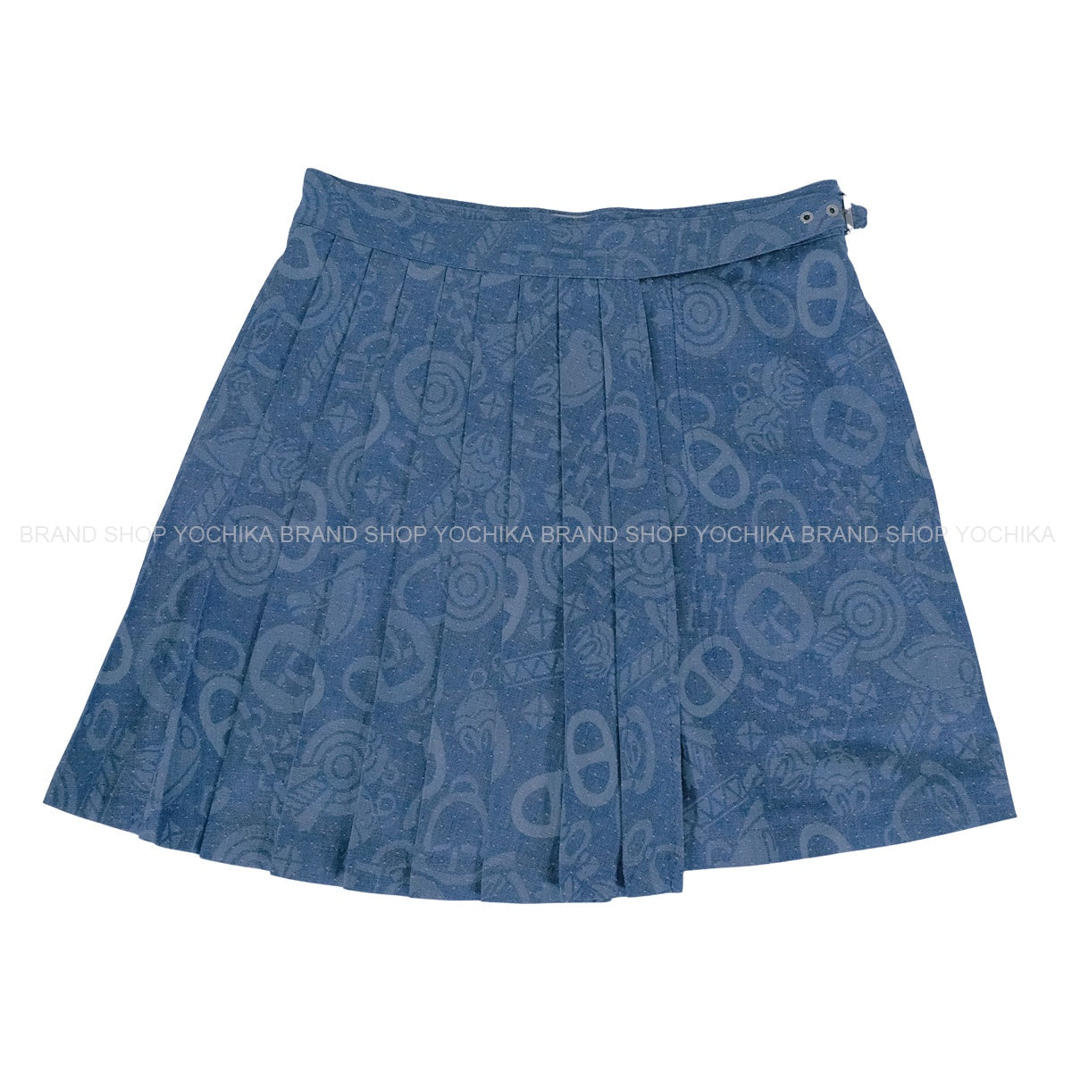 2025SS HERMES skirt Pleats Culottes Candy Libris Cotton #38 H5H0462DH3R38[BRAND NEW][Authentic]