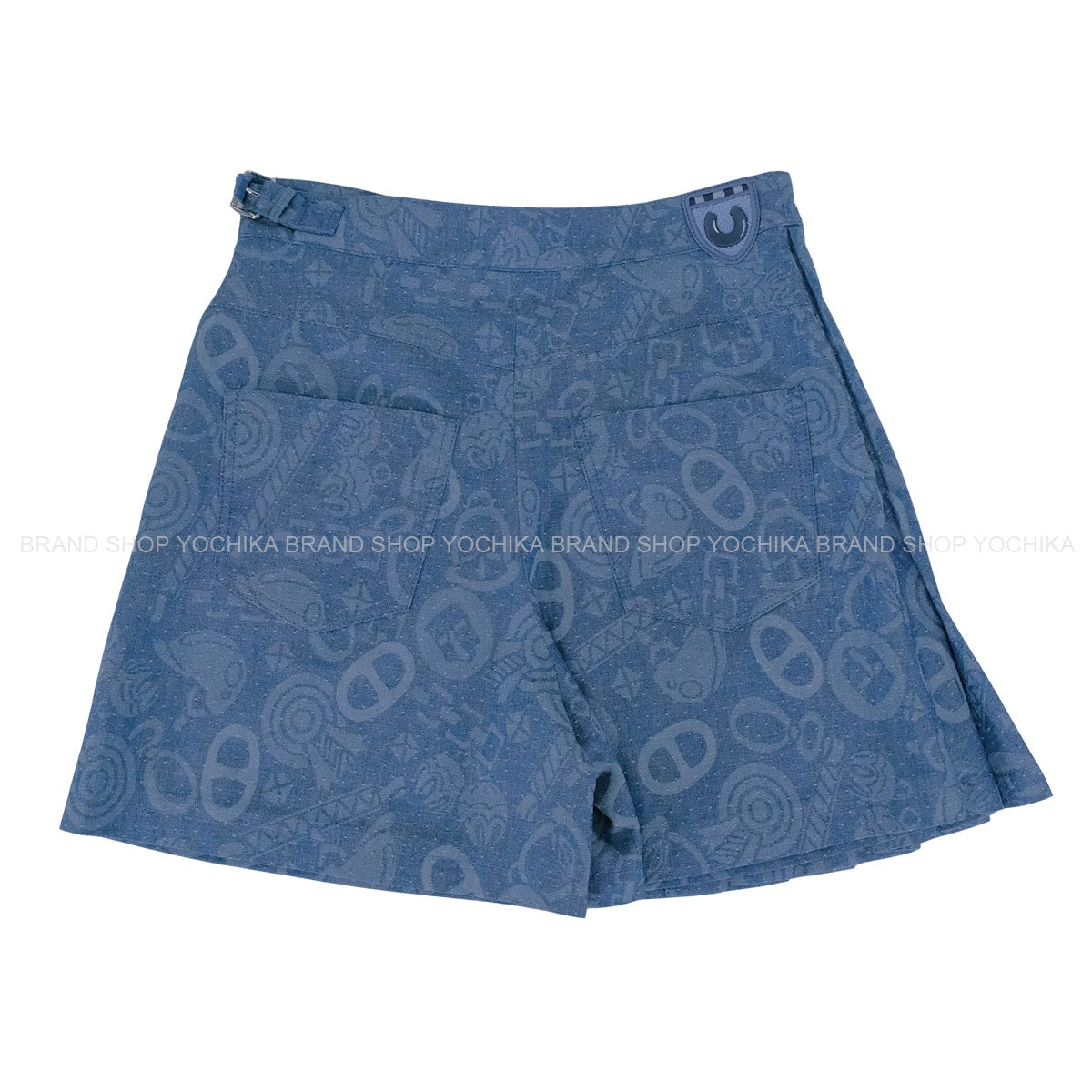 2025SS HERMES skirt Pleats Culottes Candy Libris Cotton #38 H5H0462DH3R38[BRAND NEW][Authentic]