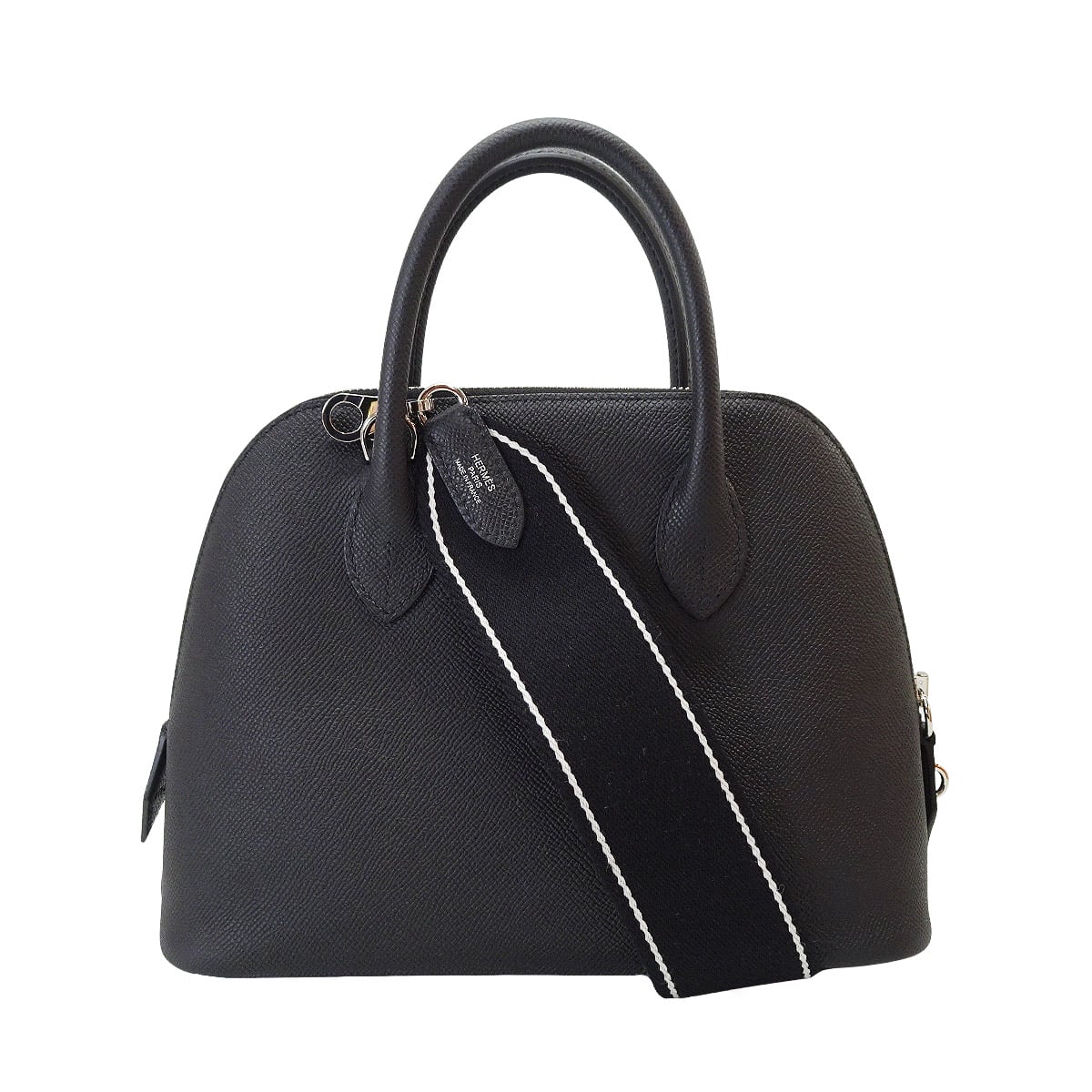 HERMES Shoulder bag Bolide1923 25 SANGLE WOOLY Noir (Black) Veau Epsom Silver HW Stamp K[BRAND NEW][Authentic]