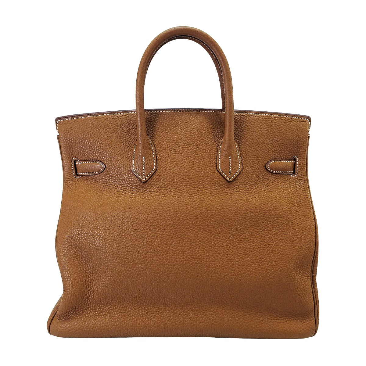 [Pre-loved] HERMES Handbag Haut a Courroies 32 Gold Veau Togo Gold HW Stamp □I[USED AB][Authentic]