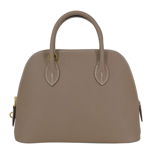 [Pre-loved] HERMES Shoulder bag Bolide1923 25 Etoupe Veau Epsom Gold HW Stamp U[LIKE NEW][Authentic]