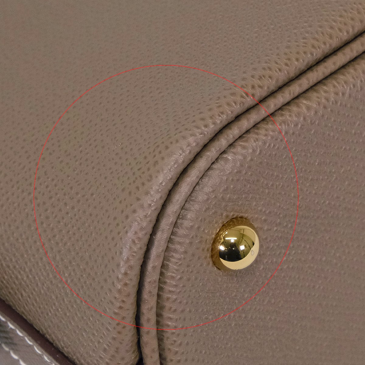 [Pre-loved] HERMES Shoulder bag Bolide1923 25 Etoupe Veau Epsom Gold HW Stamp U[LIKE NEW][Authentic]