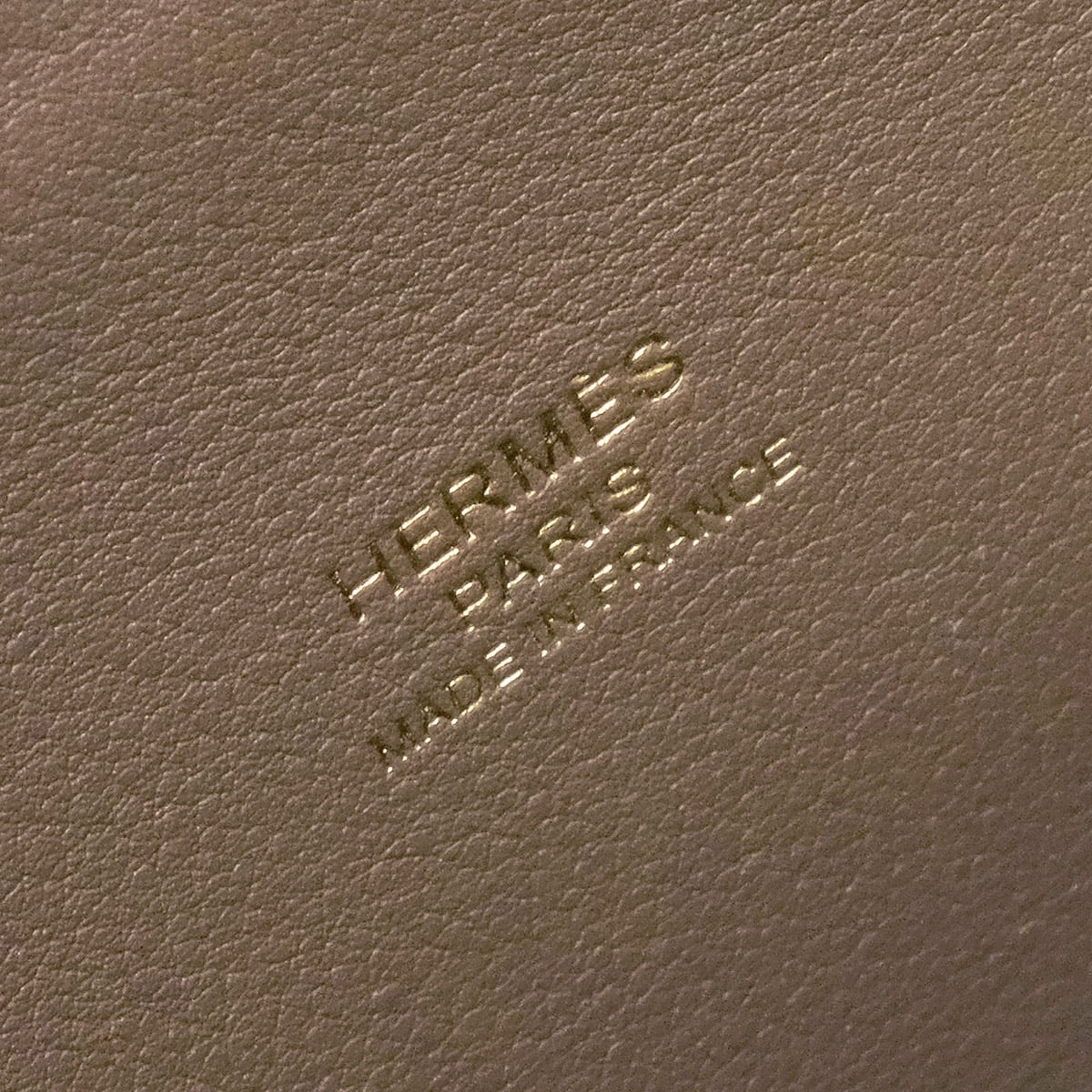 [Pre-loved] HERMES Shoulder bag Bolide1923 25 Etoupe Veau Epsom Gold HW Stamp U[LIKE NEW][Authentic]