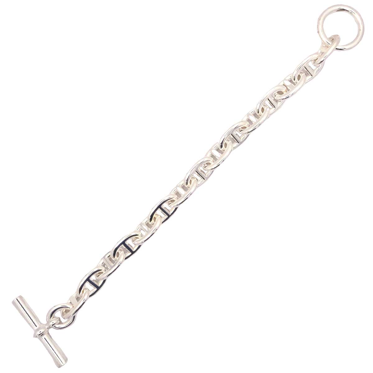 [Pre-loved] HERMES bracelet Chaine D'ancre MM 15 Links Silver Silver925 (SV925 Ag925)[LIKE NEW][Authentic]