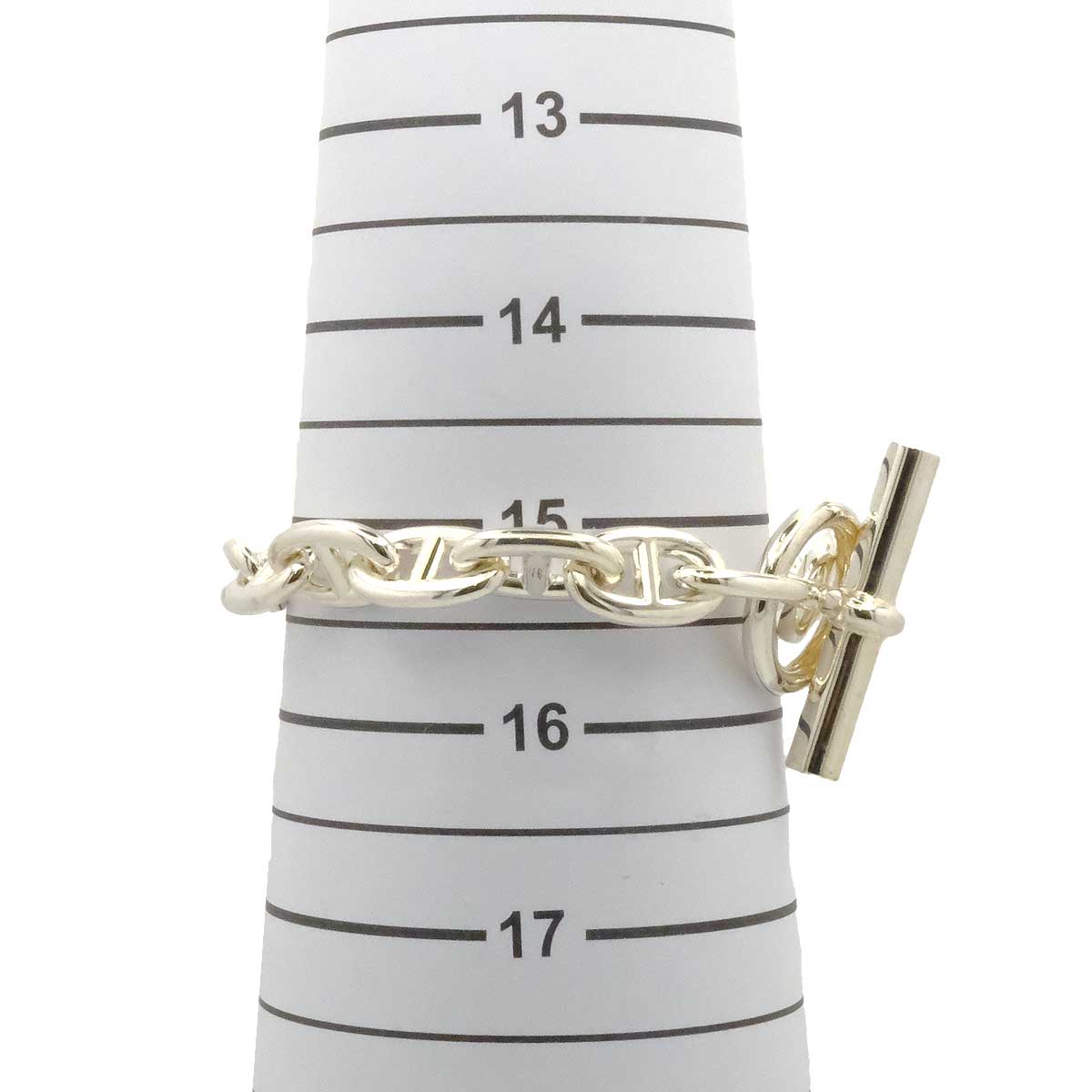 [Pre-loved] HERMES bracelet Chaine D'ancre MM 15 Links Silver Silver925 (SV925 Ag925)[LIKE NEW][Authentic]