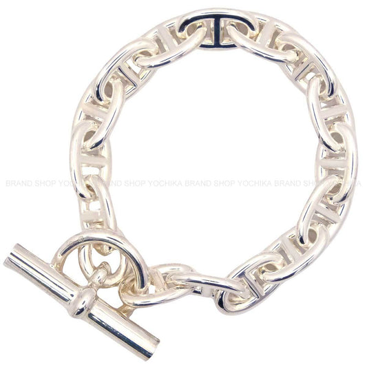 [Pre-loved] HERMES bracelet Chaine D'ancre MM 15 Links Silver Silver925 (SV925 Ag925)[LIKE NEW][Authentic]