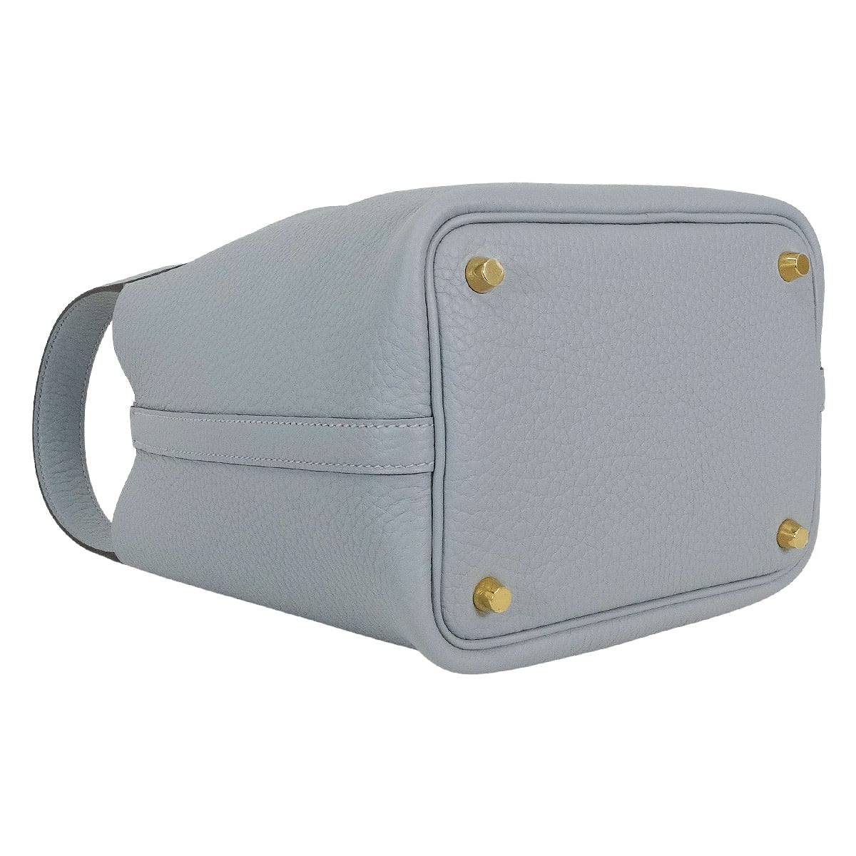 HERMES Handbag Picotin Lock 18 PM Gris Pantin Taurillon Clemence Gold HW Stamp K[BRAND NEW][Authentic]