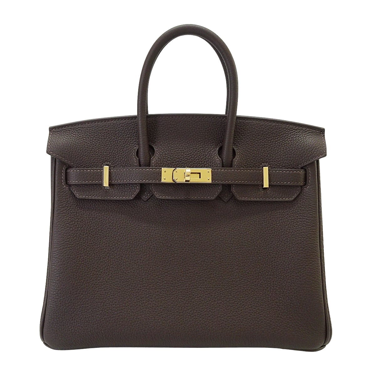 HERMES Handbag Birkin25 Bai Brun Veau Togo Champagne Gold HW Stamp K[BRAND NEW][Authentic]
