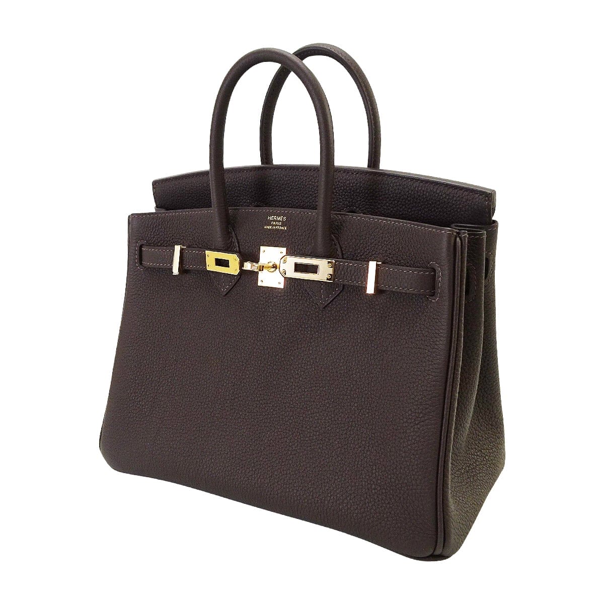 HERMES Handbag Birkin25 Bai Brun Veau Togo Champagne Gold HW Stamp K[BRAND NEW][Authentic]