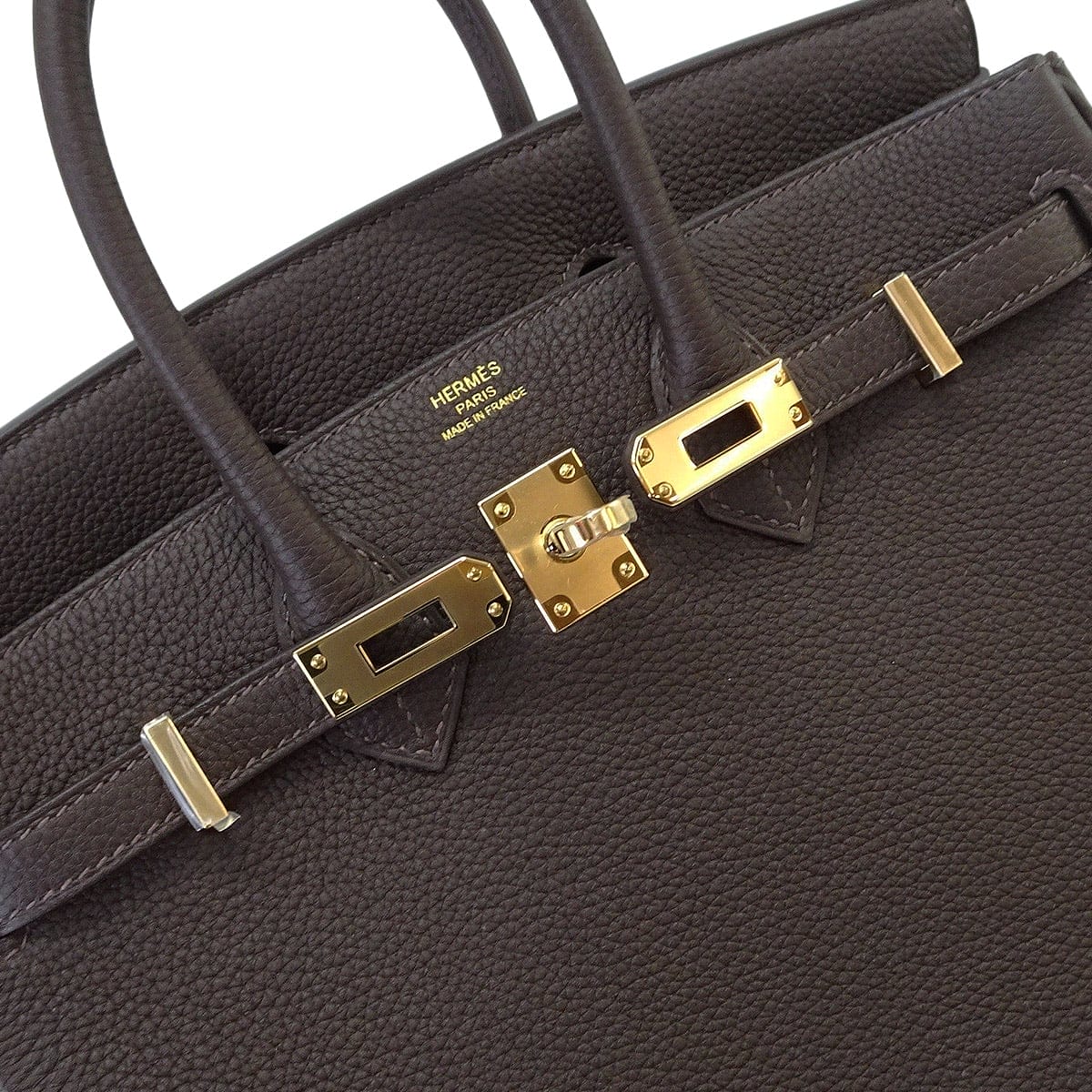 HERMES Handbag Birkin25 Bai Brun Veau Togo Champagne Gold HW Stamp K[BRAND NEW][Authentic]