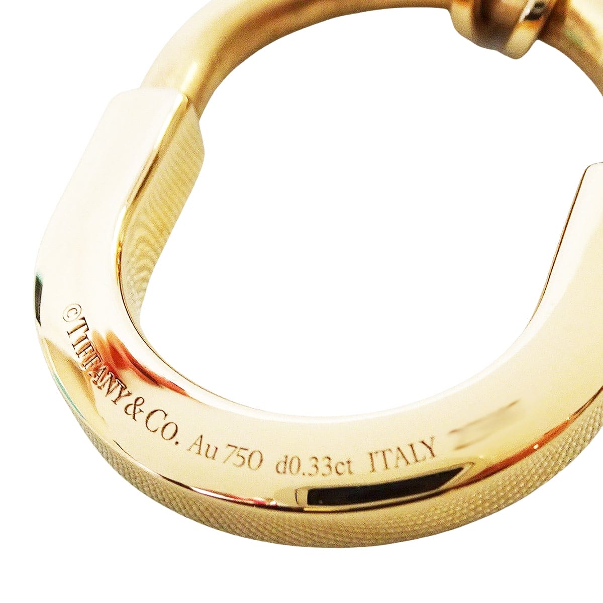[Pre-loved] TIFFANY&Co. necklace K18PG/Diamond0.33ct Pink gold HW 72342143[LIKE NEW][Authentic]