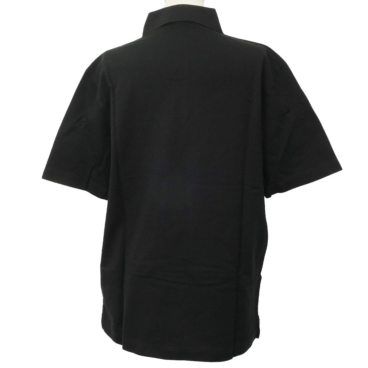 HERMES Polo shirt Men’s H Embroidery With Pocket Noir (Black) Cotton[EXCELLENT][Authentic]