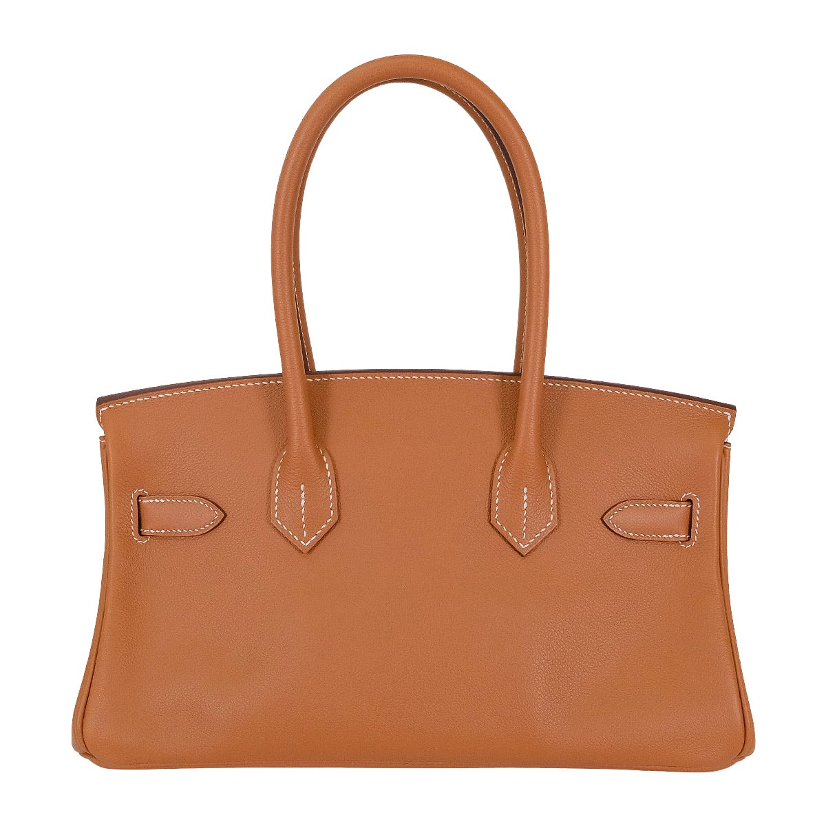 HERMES Shoulder bag Shoulder Birkin Light 29 Gold Evercolor Silver HW Stamp K[EXCELLENT][Authentic]