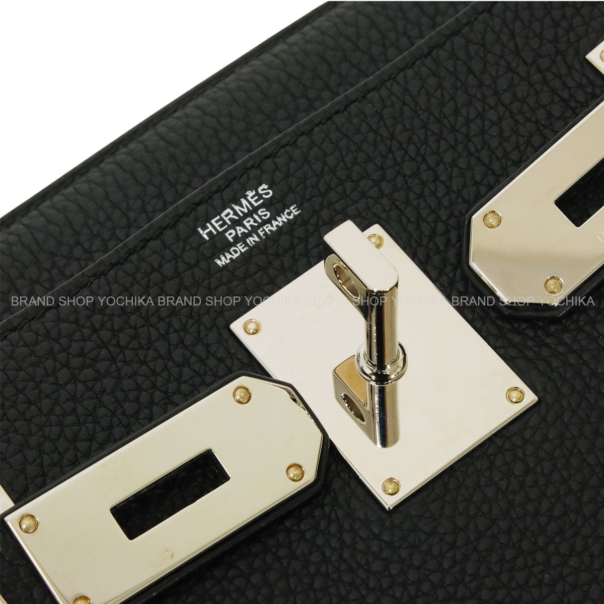 [Pre-loved] HERMES Shoulder bag Hac a Dos GM Noir (Black) Veau Togo Silver HW Stamp W[LIKE NEW][Authentic]