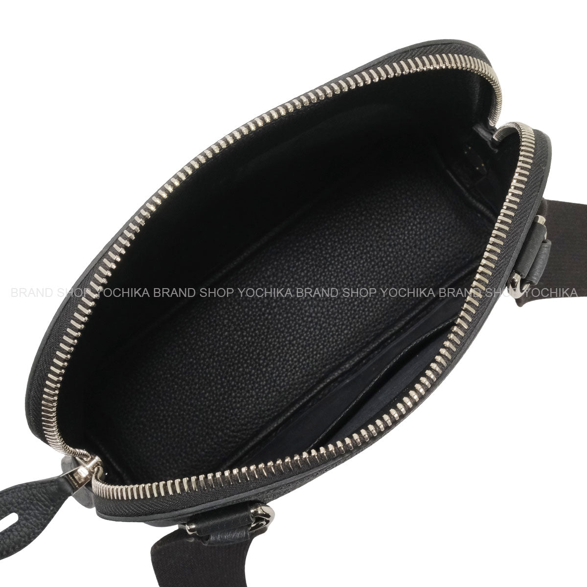 [Pre-loved] HERMES Shoulder bag Bolide Messenger Noir (Black) Veau Togo Silver HW Stamp K[LIKE NEW][Authentic]