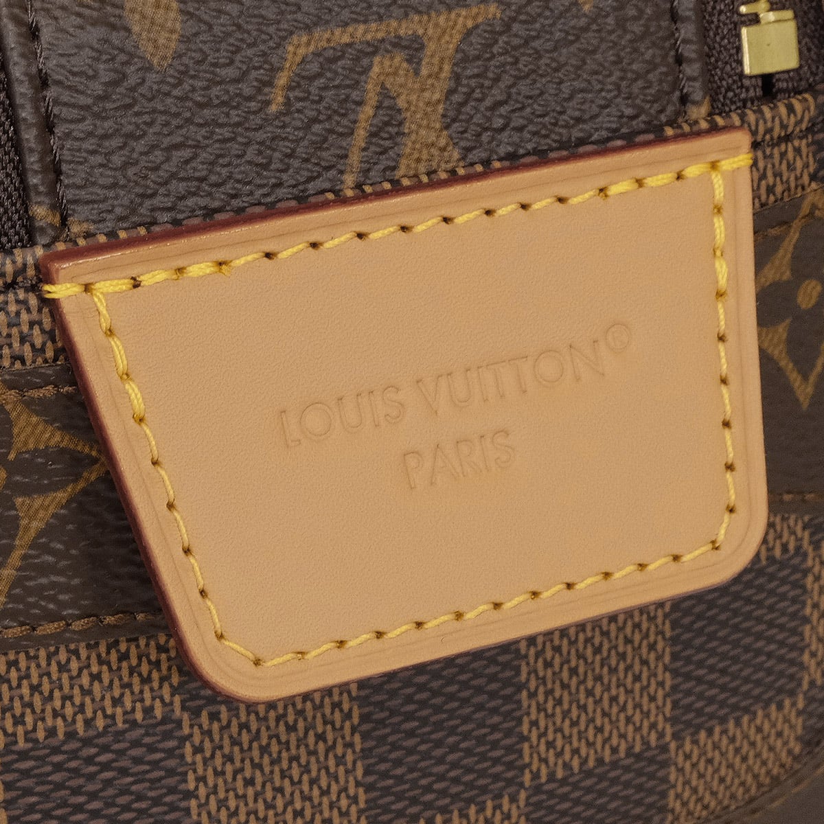 LOUIS VUITTON Pouch LV×NIGO トラベルポーチ Popp Kit Canvas Monogram landscape Gold HW M26114[BRAND NEW][Authentic]