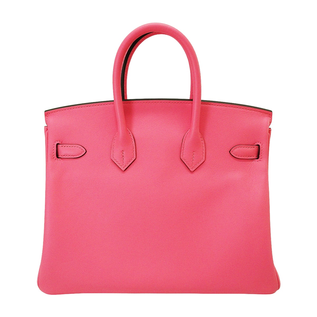 [Pre-loved] HERMES Handbag Birkin25 Rose Azalee Veau Swift Silver HW Stamp C[LIKE NEW][Authentic]
