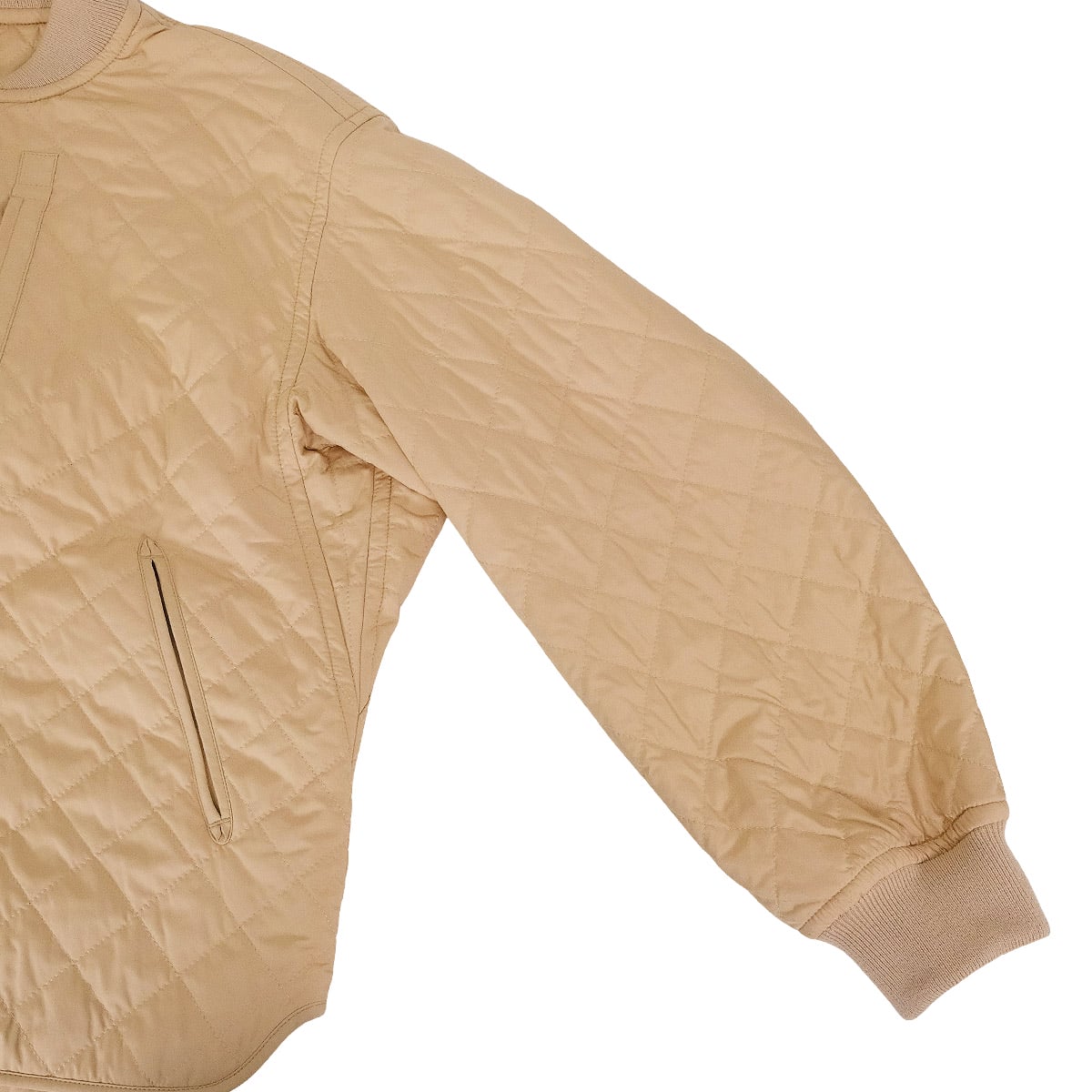 HERMES Double-face Crude Cell Short Coat Jacket with 3-Way LinerBeige Natural Cashmere100% #36 5H0287DB[BRAND NEW][Authentic]