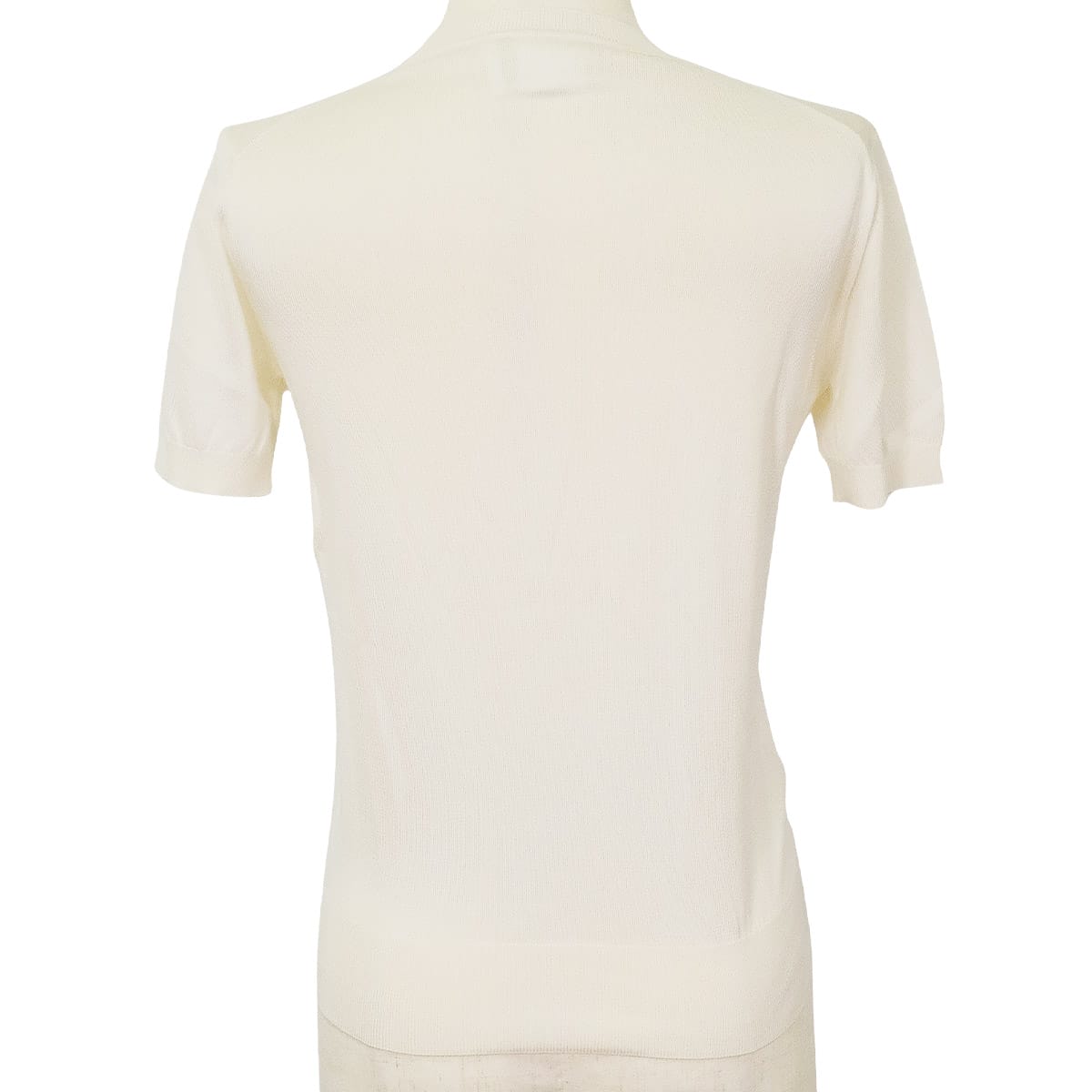 Dior Short sleeve t shirt Ladies Knit Sweater Book Cover Short sleeve Ivory Silk100% #36 624S24B6015_X0100[BRAND NEW][Authentic]