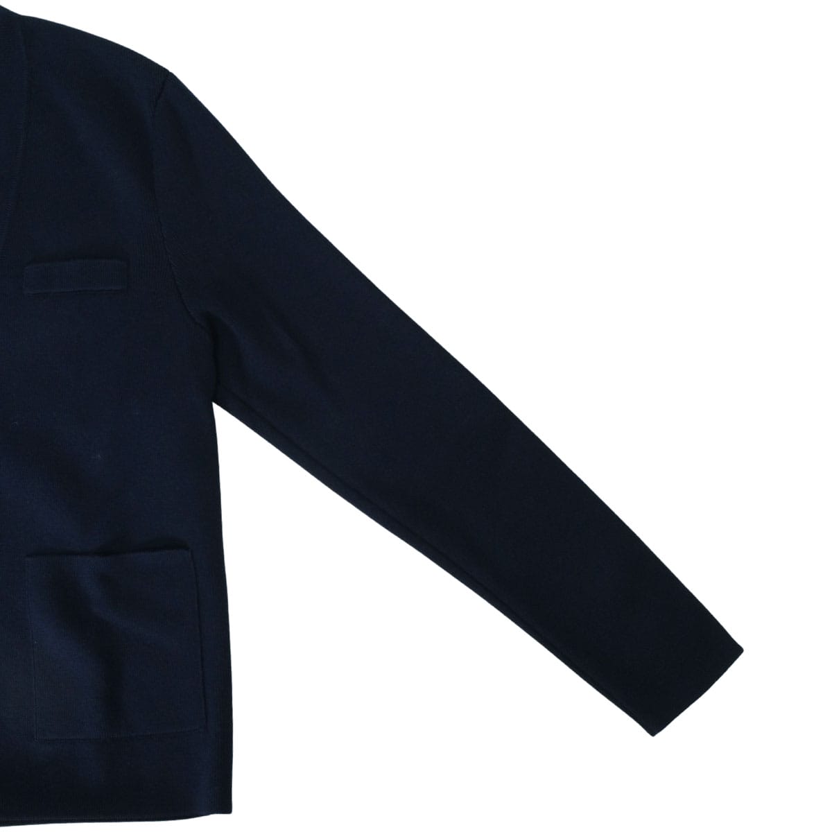 2024SS LOUIS VUITTON Cardigan with Jewel Button Navy Wool #S Silver HW 1AFIUK[EXCELLENT][Authentic]