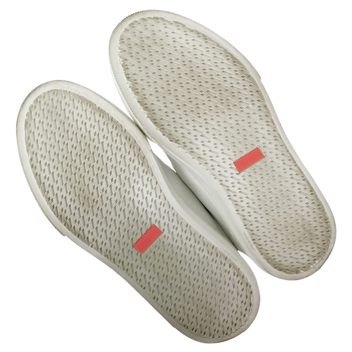 [Pre-loved] HERMES sneakers Day Blanc (White) Calfskin #37 Silver HW[LIKE NEW][Authentic]