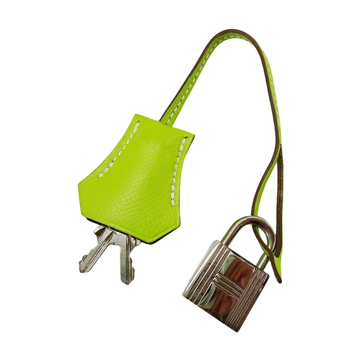 [Pre-loved] 2011SS Limited Edition HERMES Handbag Birkin25 Candy Kiwi/Chartreuse Veau Epsom Silver HW Stamp □O[LIKE NEW][Authentic]