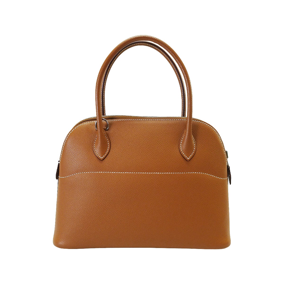 [Pre-loved] HERMES Shoulder bag Bolide27 Gold Veau Epsom Silver HW Stamp Z[LIKE NEW][Authentic]