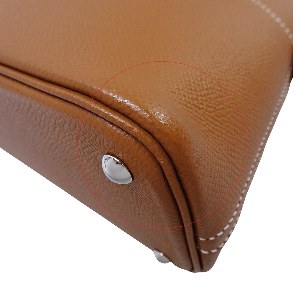 [Pre-loved] HERMES Shoulder bag Bolide27 Gold Veau Epsom Silver HW Stamp Z[LIKE NEW][Authentic]
