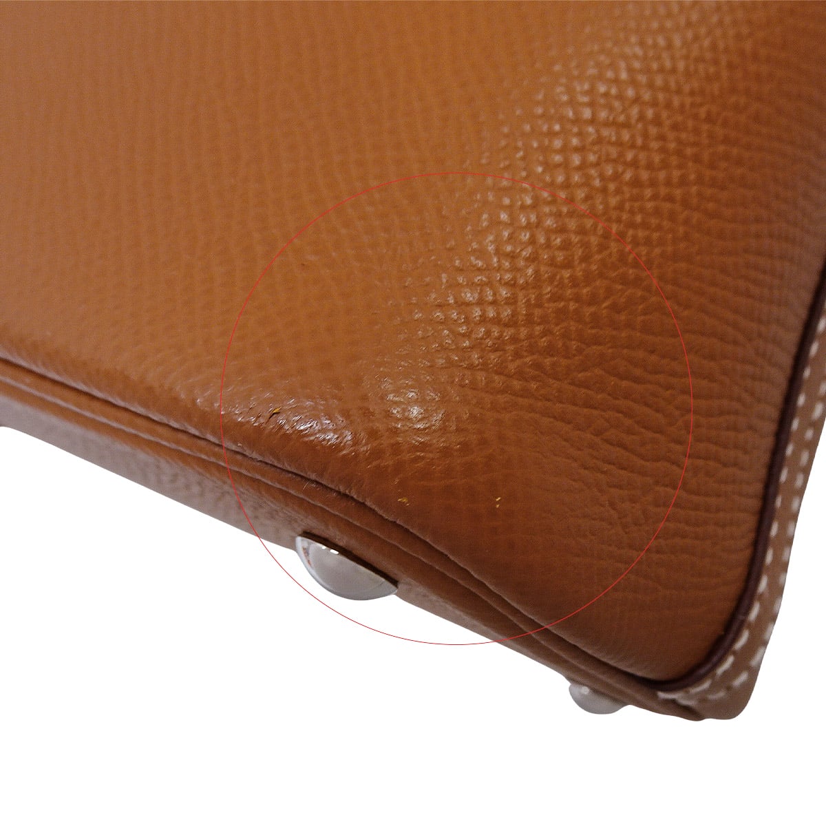 [Pre-loved] HERMES Shoulder bag Bolide27 Gold Veau Epsom Silver HW Stamp Z[LIKE NEW][Authentic]
