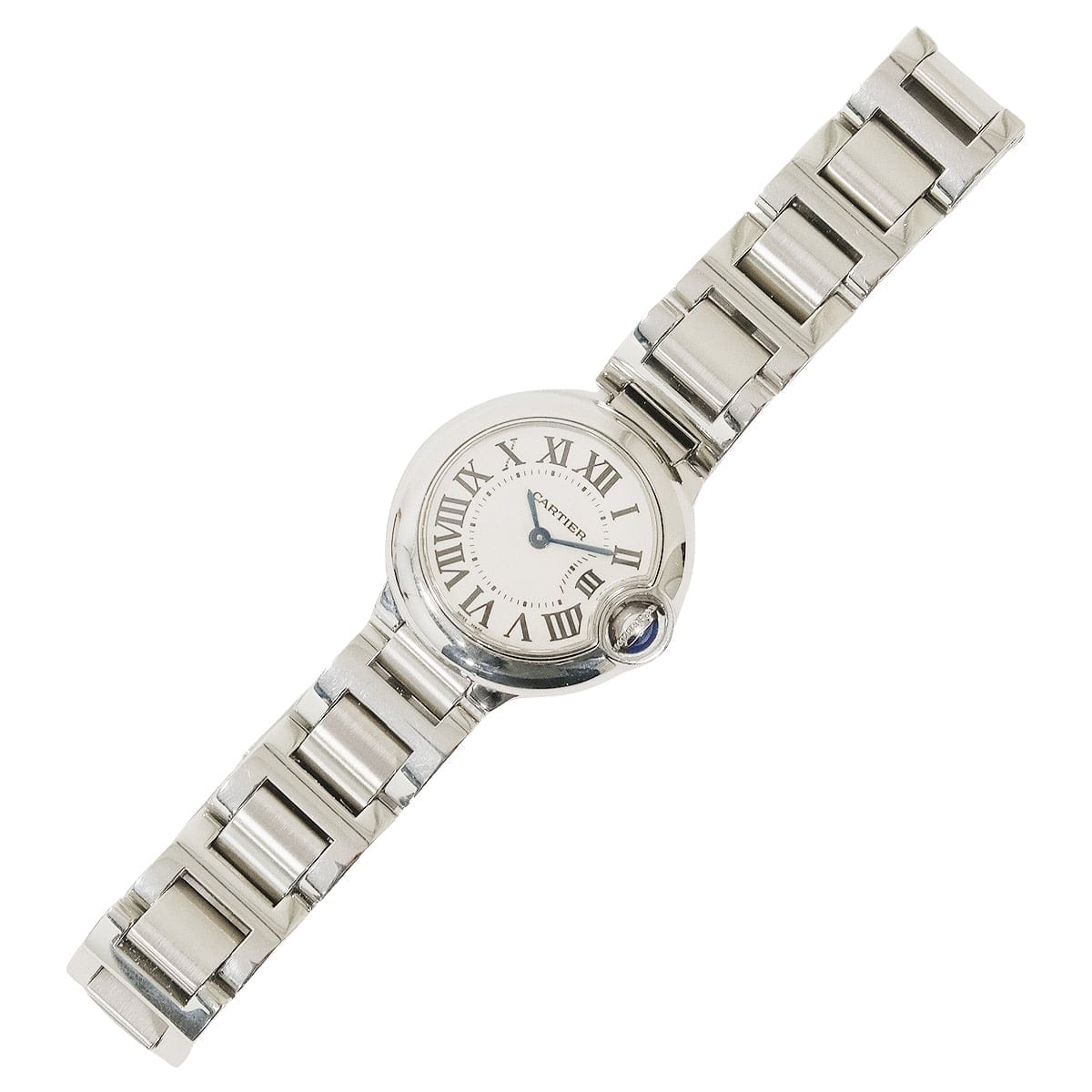 [Pre-loved] CARTIER Watches Ballon Bleu SM Sunray 28 mm Silver Stainless steel W69010Z4[LIKE NEW][Authentic]