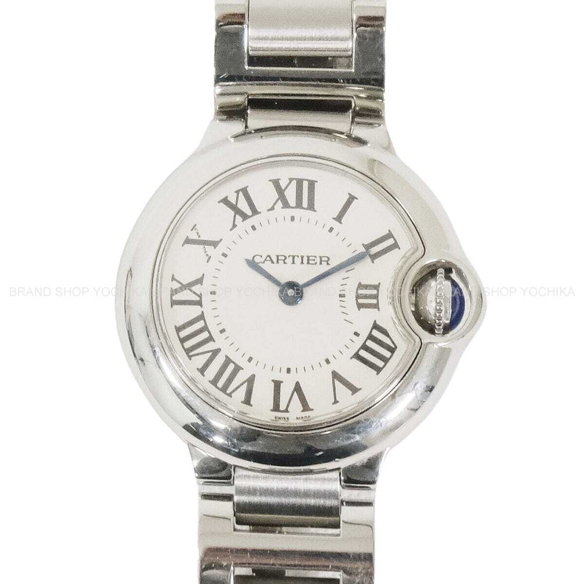 [Pre-loved] CARTIER Watches Ballon Bleu SM Sunray 28 mm Silver Stainless steel W69010Z4[LIKE NEW][Authentic]