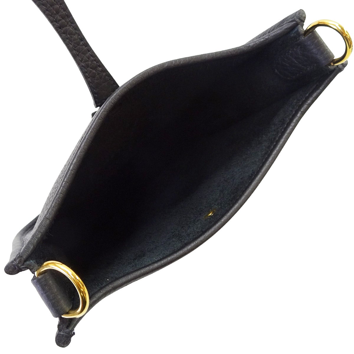 HERMES Shoulder bag Evelyne 16 TPM Amazon Sangle Noir (Black) Taurillon Clemence Gold HW Stamp W[ALMOST NEW][Authentic]