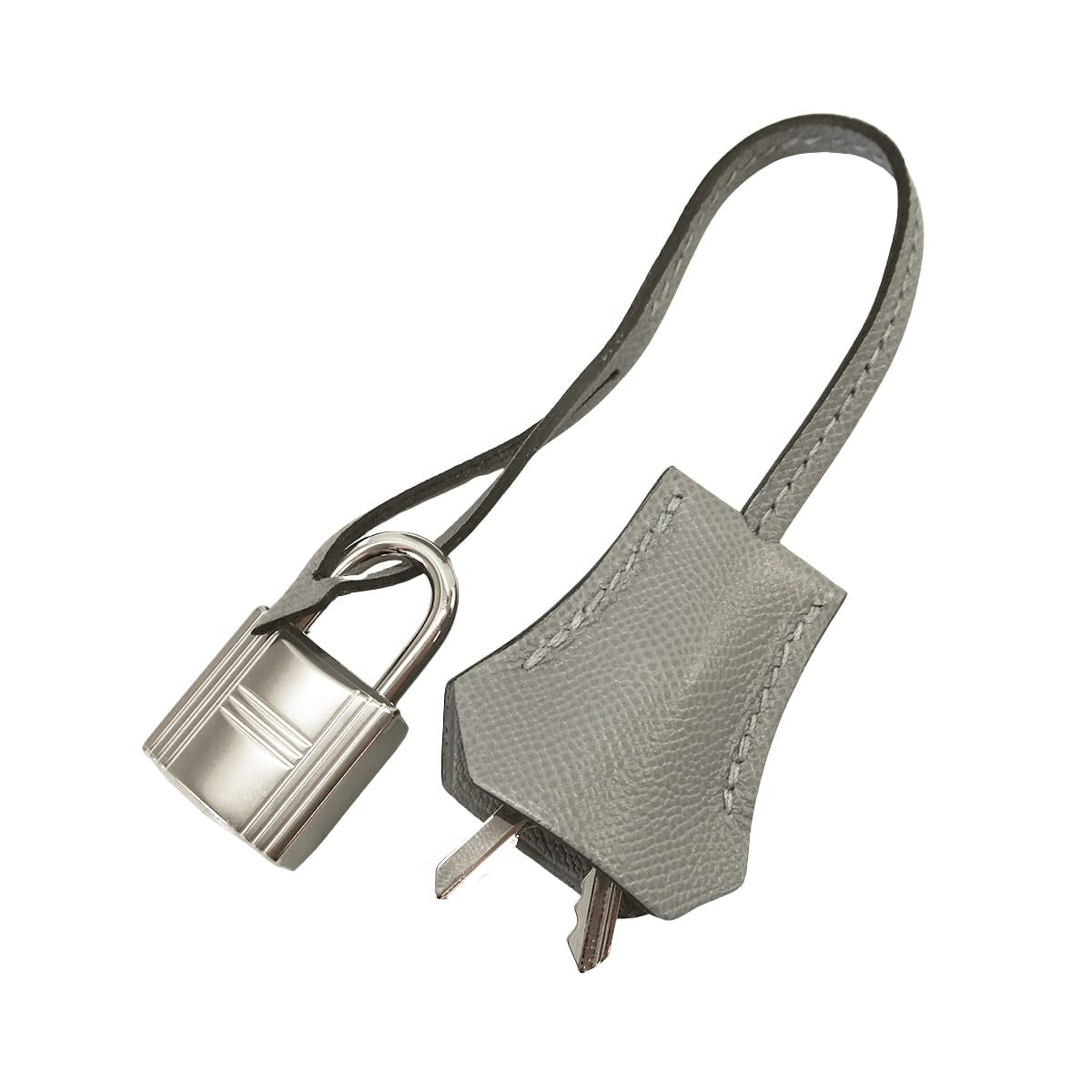 HERMES Shoulder bag Kelly25 Sellier Gris Pantin Veau Madame Silver HW Stamp K[BRAND NEW][Authentic]