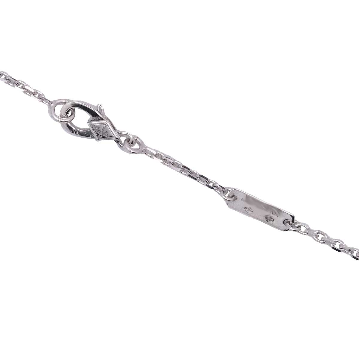 [Pre-loved] Van Cleef & Arpels necklace Frivole Pendant LargeWhite Gold K18WG/Diamond VCARD25300[LIKE NEW][Authentic]