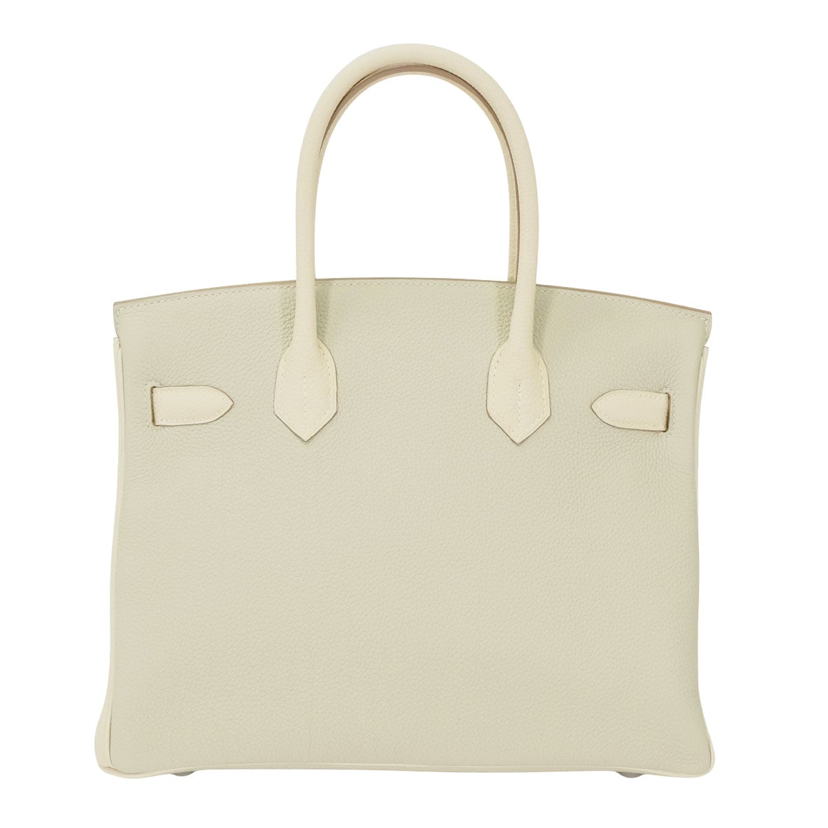 HERMES Handbag Birkin30 Personal Order Gris Neve/Craie Veau Togo Silver HW Stamp W[EXCELLENT][Authentic]