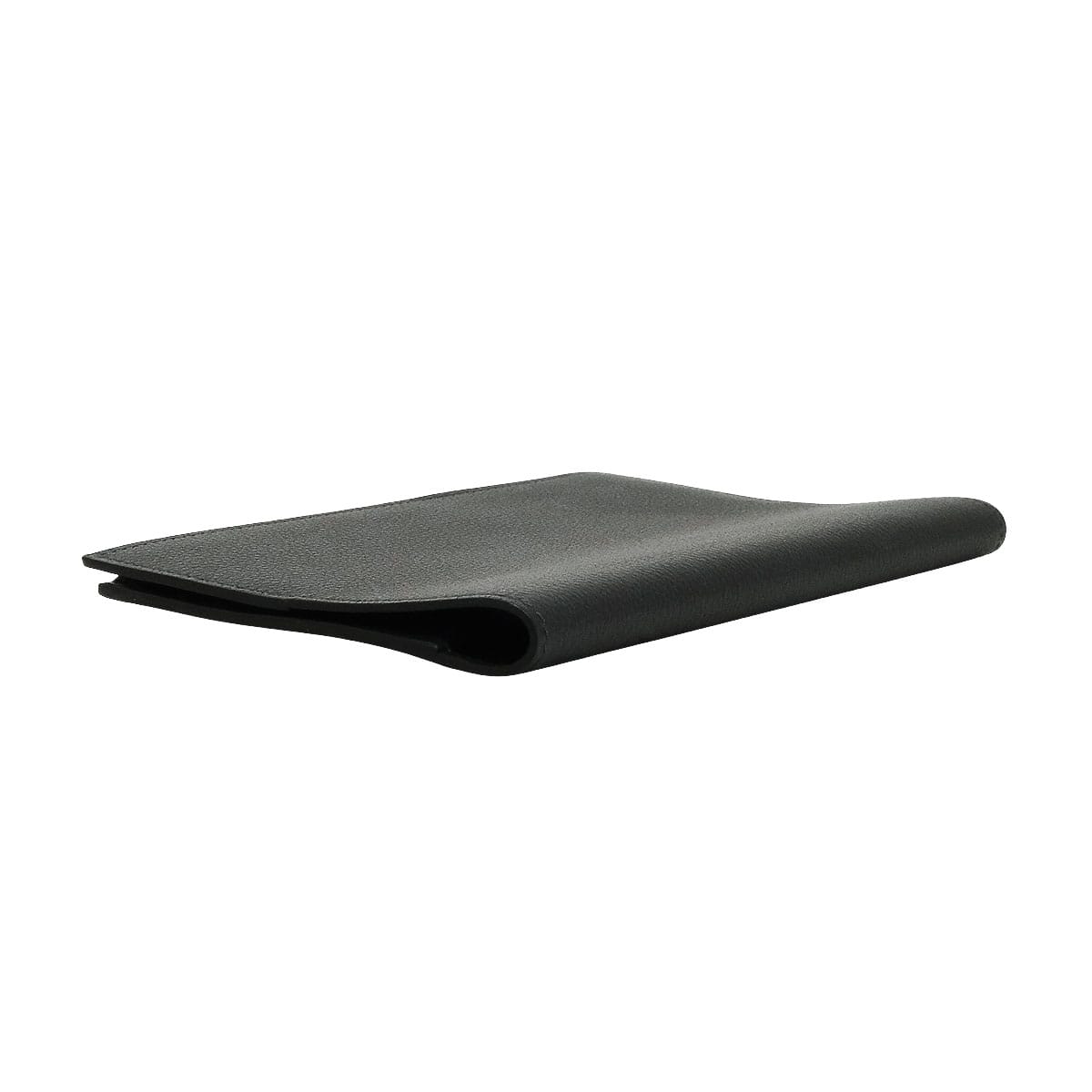 [Pre-loved] HERMES Notebook cover EA Zip PM A6 Caban Evercolor Silver HW Stamp W[LIKE NEW][Authentic]