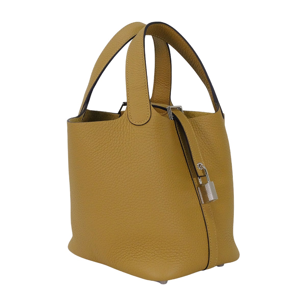 HERMES Handbag Picotin Lock 18 PM Dune Taurillon Clemence Silver HW Stamp G[BRAND NEW][Authentic]