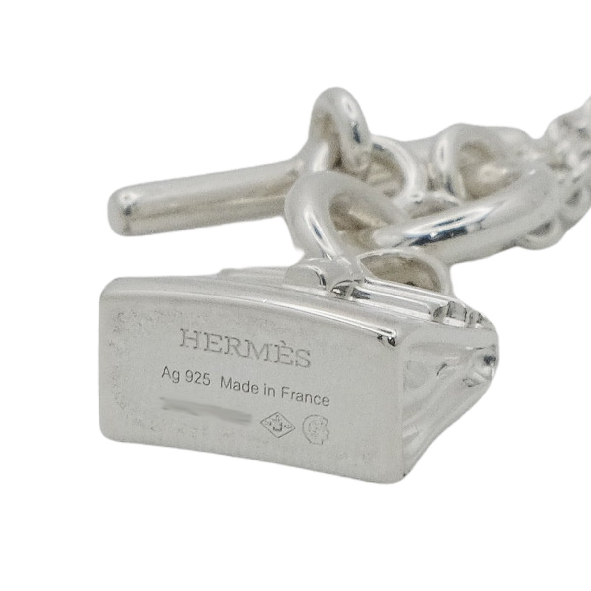 [Pre-loved] HERMES necklace Amulettes Kelly Silver Silver925 (SV925 Ag925)[LIKE NEW][Authentic]