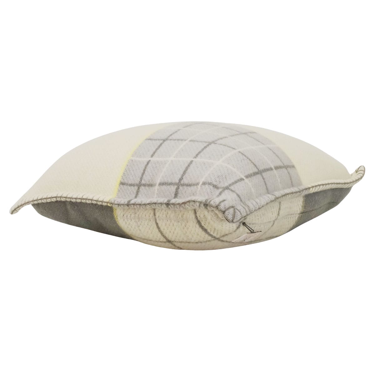 HERMES Cushion Avalon Cabriole pillow Gris Perle Merino Wool90% / Cashmere10%[EXCELLENT][Authentic]