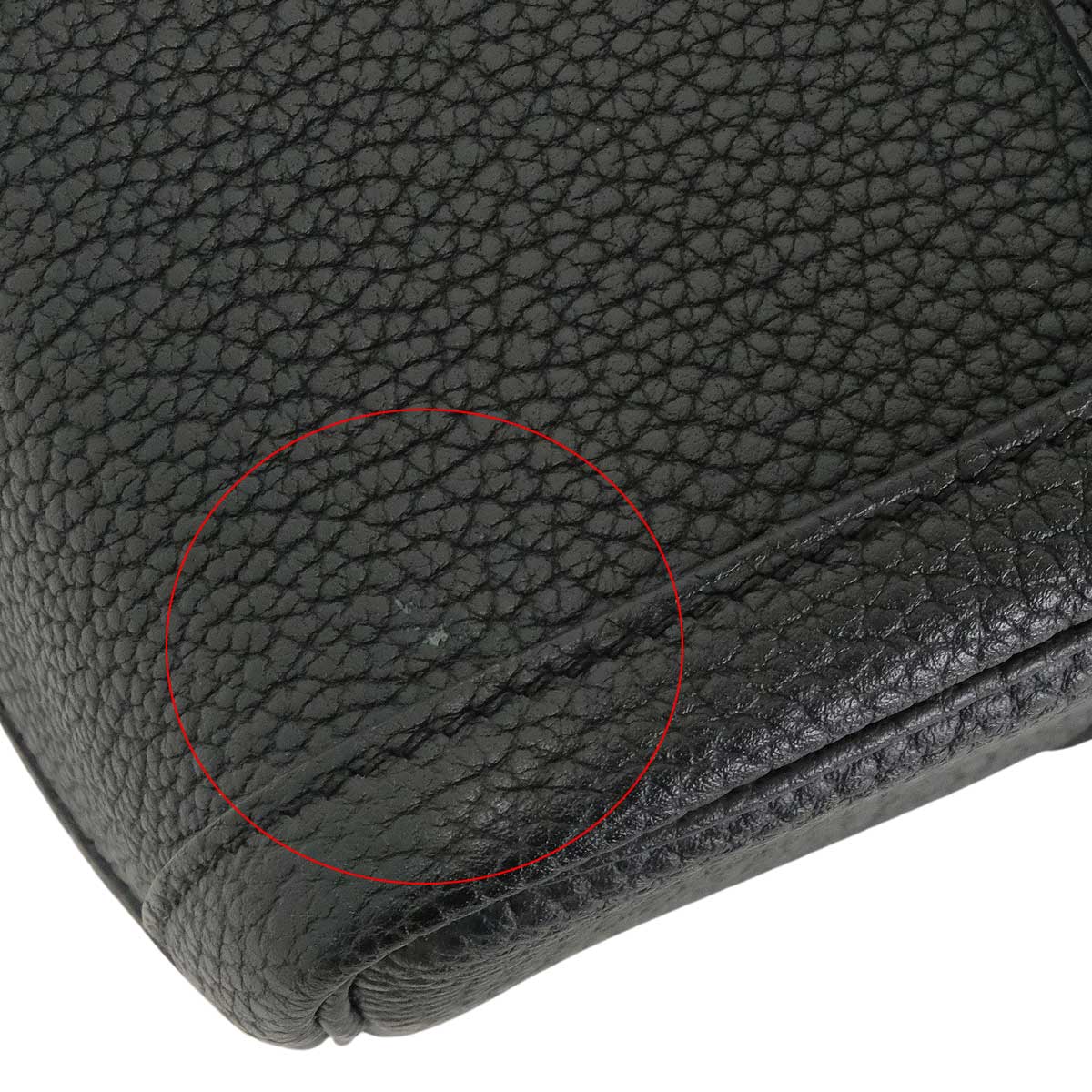 [Pre-loved] HERMES tote bag Garden Party 30 TPM Noir (Black) Veau Negonda Silver HW Stamp K[LIKE NEW][Authentic]